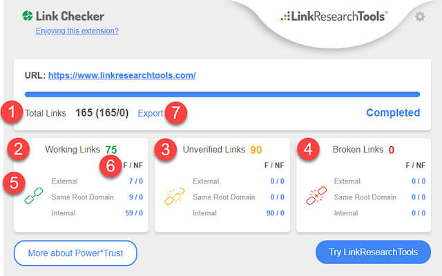 ree Backlink Checker Chrome extension